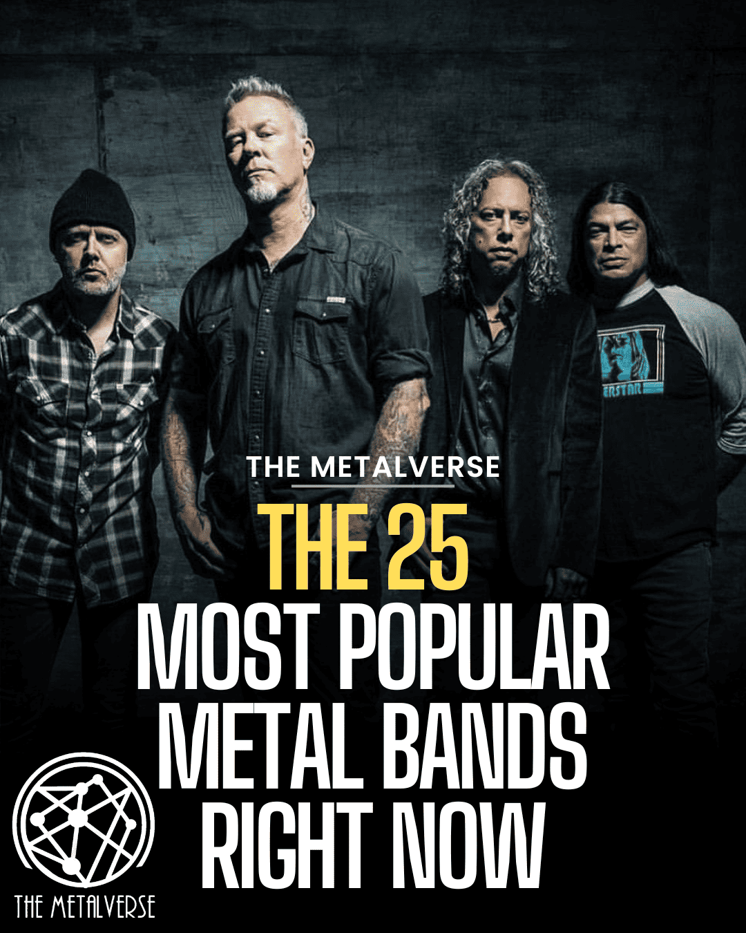 The 25 Most Popular Metal Bands in 2024 (According to Spotify)